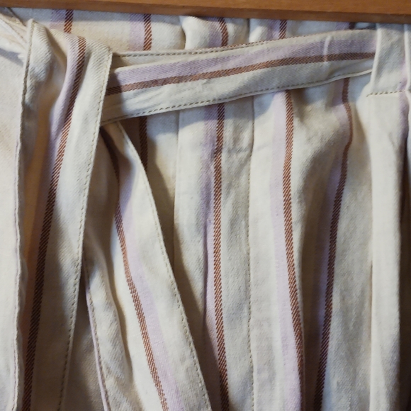 Anthropologie Striped Paperbag Short 4" Inseam NWT - Picture 2 of 10